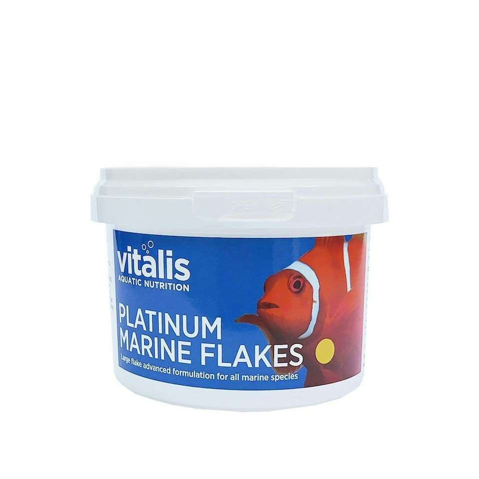image 1 of Vitalis Platinum Marine Flakes Clear