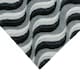 image 3 of JVL Solemate Hand Carved Machine Washable Door Mat 57x100cm - Waves