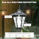 image 6 of Outsunny 2.4m Garden Lamp Post Light LED Solar Powered Patio Path Lamp