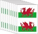 image 2 of 20pcs PVC Hand Waving Flags  Mini Flags | Multi