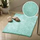 image 3 of Chenille Bobble Bath Mat Non-Slip 50 x 80cm - Duckegg