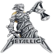Metallica Pin Badge: Justice For All N/A