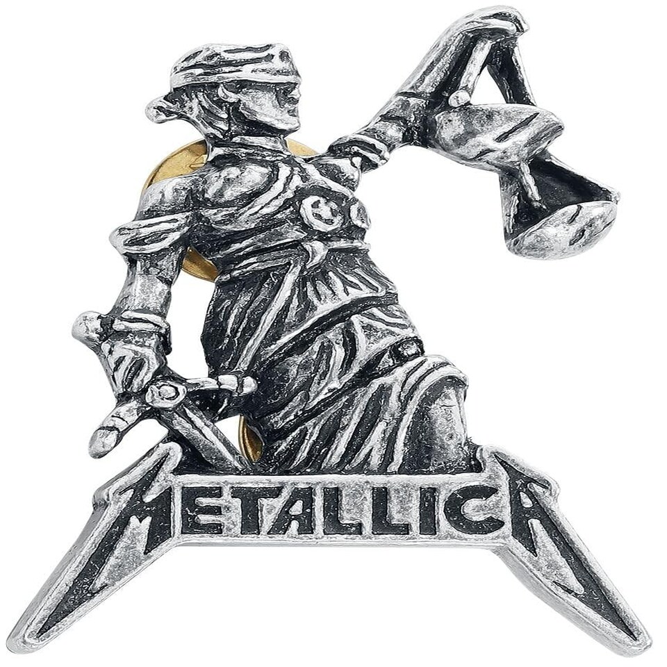 Metallica Pin Badge: Justice For All N/A