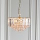 image 2 of Fargo 3 Light Ceiling 31cm Pendant Acrylic, Brass, E14