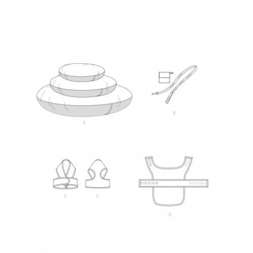 image 1 of Simplicity 9510 Paper Sewing Pattern – Petss Accessories, A (All Sizes in One Envelope), Easy