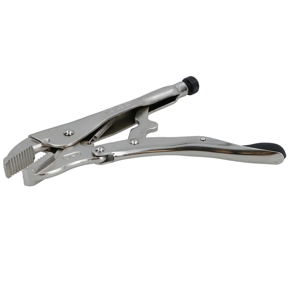 image 1 of Straight Jaw Locking Pliers 10" (250mm) Adjustable Mole Vice Grip Clamp
