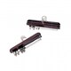 image 5 of Oypla Pack of 10 Brown Wooden Clothes Garment Coat Skirt Trouser Hangers