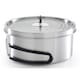 image 6 of Campingaz Trekking Kit 3-Piece Pot Set Stainless Steel