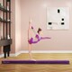 image 2 of HOMCOM 2.4M Folding Balance Beam, Purple