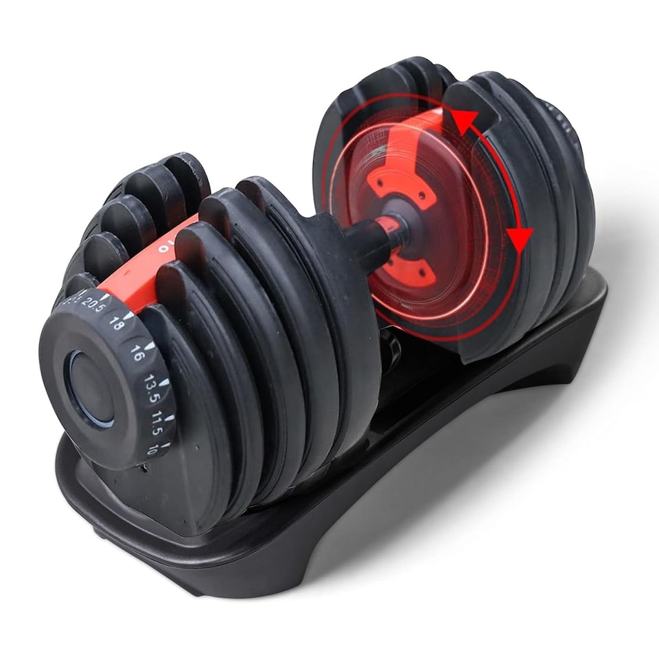 image 1 of Alivio 10-in-1 Adjustable Dumbbell 24kg (Pack of 1 Pc)