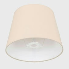 ValueLights Aspen Cream Floor Lamp Shade Cream