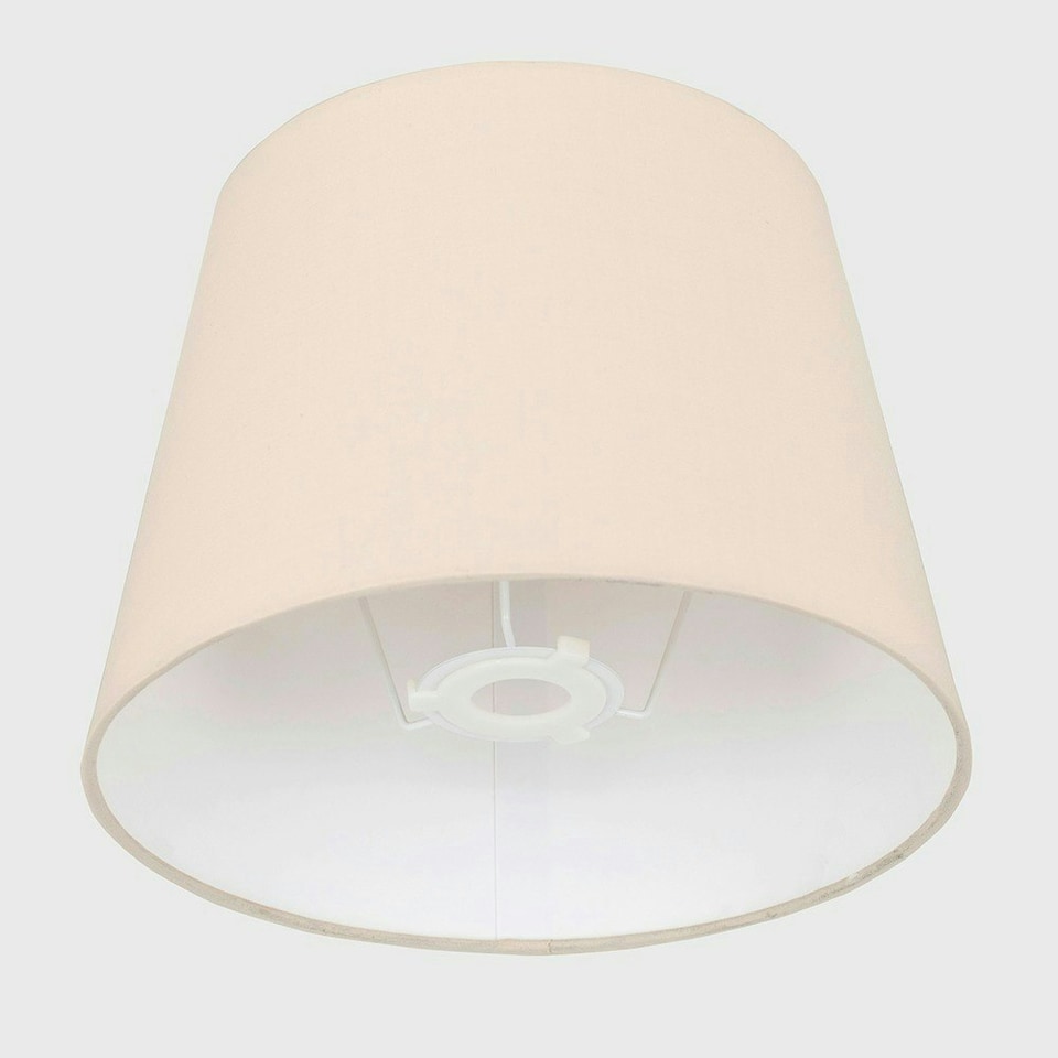 image 1 of ValueLights Aspen Cream Floor Lamp Shade Cream