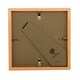 image 5 of Nicola Spring 8 x 8" Photo Frame - Light Wood/White Mount - 3D Photo Frame Picture Frame Box Portrait Display Case (22.5 x 22.5cm)