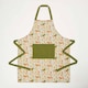 image 1 of Homescapes Cotton Song Bird Apron - 70 x 85 cm
