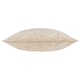 image 3 of Paoletti Lustre Velvet Cushion | Cream | Champagne