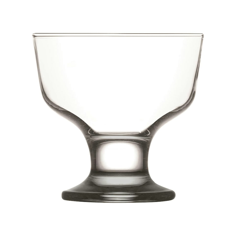 image 1 of LAV Destina Glass Ice Cream Bowls - 285ml - Pack of 6 Clear