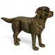 image 3 of Labrador Dog figurine, Leonardo Reflections Bronzed, gift boxed