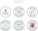 image 6 of MHG Living 3 Tog Summer Duvet – Lightweight Cooling Hollowfibre Quilt for Hot Sleepers|White|King
