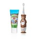 image 1 of Brush Baby WildOnes™ Bear Kids Electric Rechargeable Toothbrush & Applemint Toothpaste