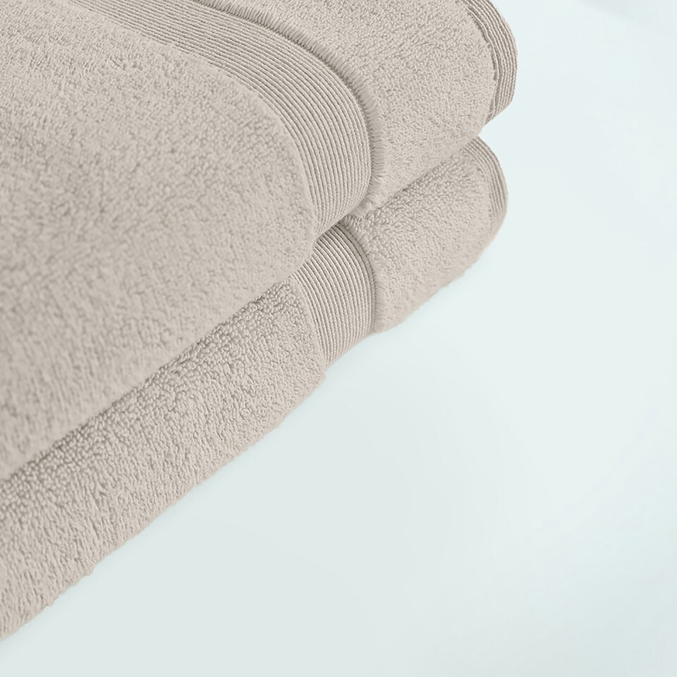 image 1 of Martex 5 Star Hotel Concept 750GSM Hand Towel Silver (Pack of 2) Silver | Silver | Hand towel