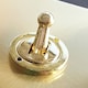 image 3 of SE HOME Satin Brushed Brass 1 Gang 2 Way 10AX Toggle Light Switch | Gold | Satin Brass
