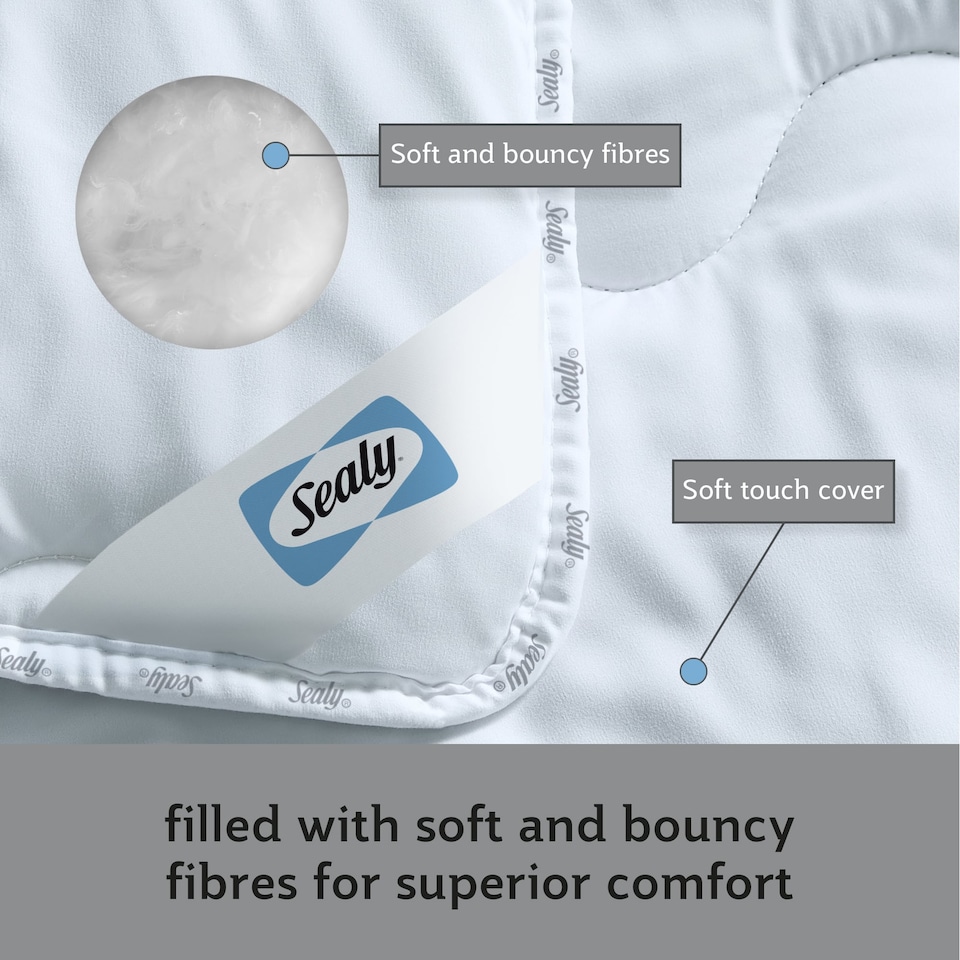image 1 of Sealy Deeply Full Duvet | White | King