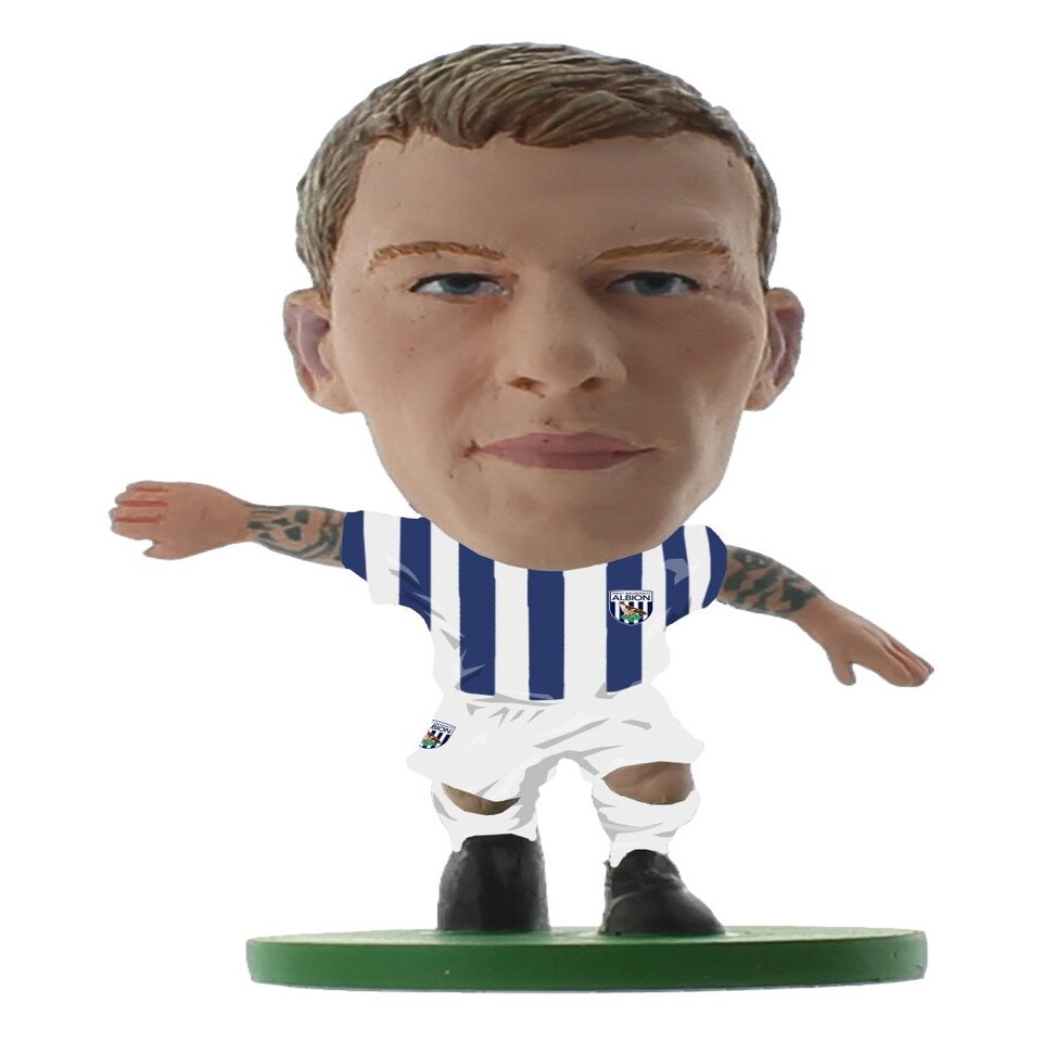 Soccerstarz - West Brom James McClean Home Kit Classic /Figures - Creative Toys Company - TOYS