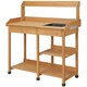 image 1 of Yaheetech Potting Bench Outdoor Garden Work Bench