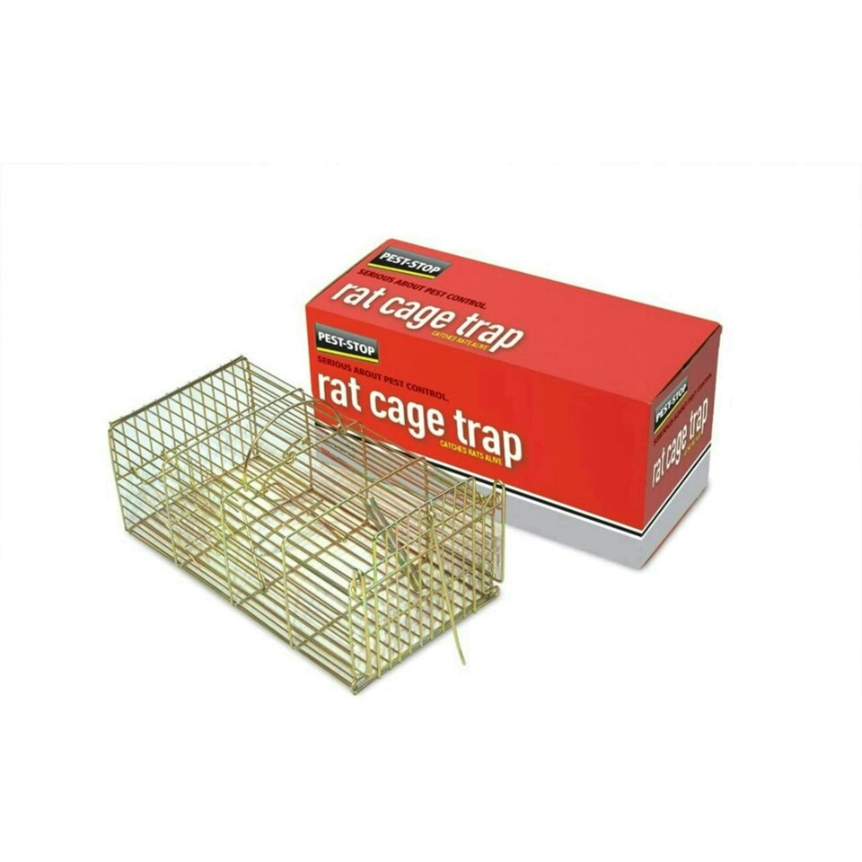 image 1 of Pest-Stop Systems Rat Cage Trap 14In