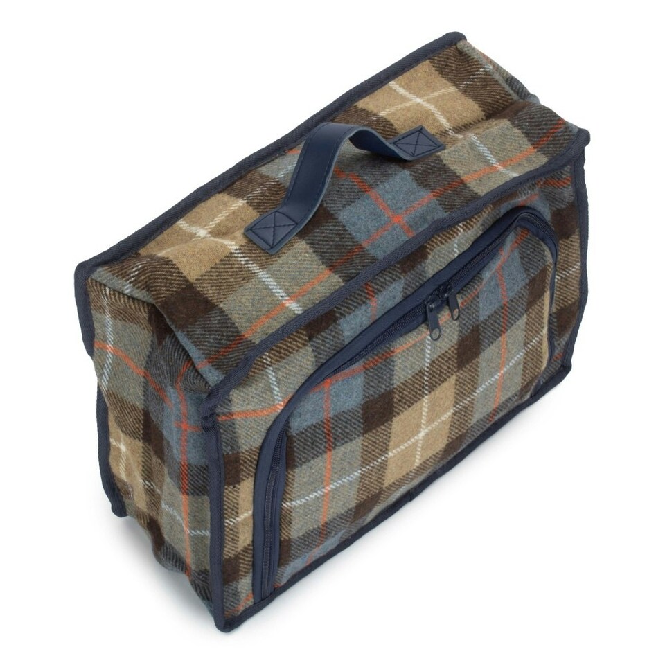 image 1 of Large Ravenstor Tweed Cooler Picnic Bag