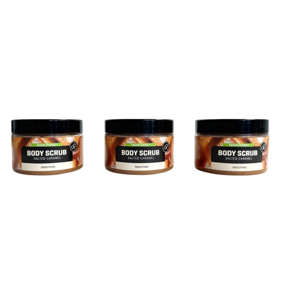 image 1 of COSMEPICK Salted Caramel Body Scrub 3 x 250g
