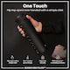 image 3 of Leak Proof 1 Litre Water Bottle, BPA Free, 1000ml (32oz) | Black | Black | 1L
