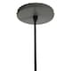image 4 of Interiors by Premier Brook Grey Metal Pendant Light