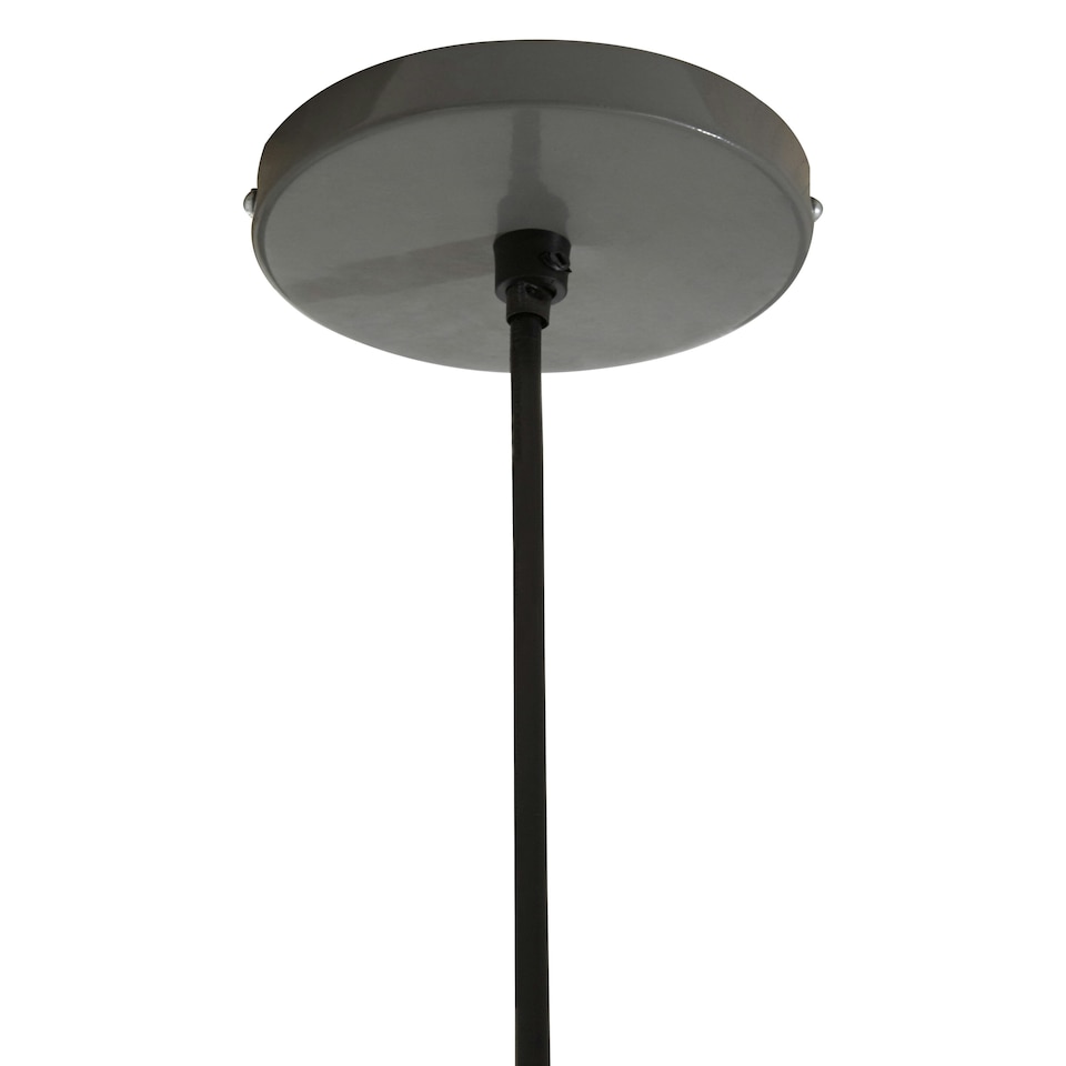 image 1 of Interiors by Premier Brook Grey Metal Pendant Light