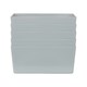 image 1 of Wham Studio 5 x 11.5L Rectangular Plastic Storage Baskets Ice White Grey