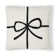 image 1 of BHS Christmas Present Bow Tufted Cushion, White | White | White | 1