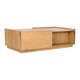 image 1 of Centre Table Home ESPRIT oak wood MDF Wood 120 x 60 x 35 cm N/A