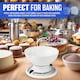 image 2 of 3kg Retro Kitchen Scale Weighing Cooking Food Weight Kg Round Bowl Mechanical Wet And Dry Food Weighing Scale