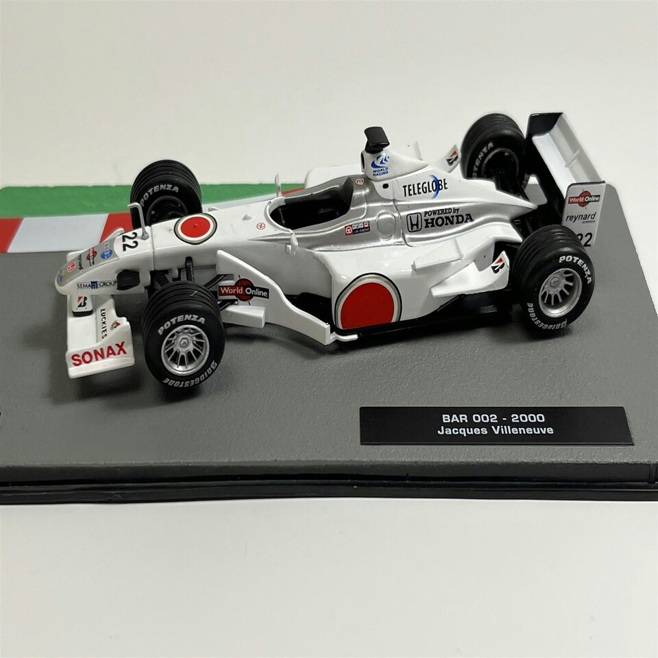 image 1 of Jacques Villeneuve Bar 002 2000 1:43 Scale F1 Collection