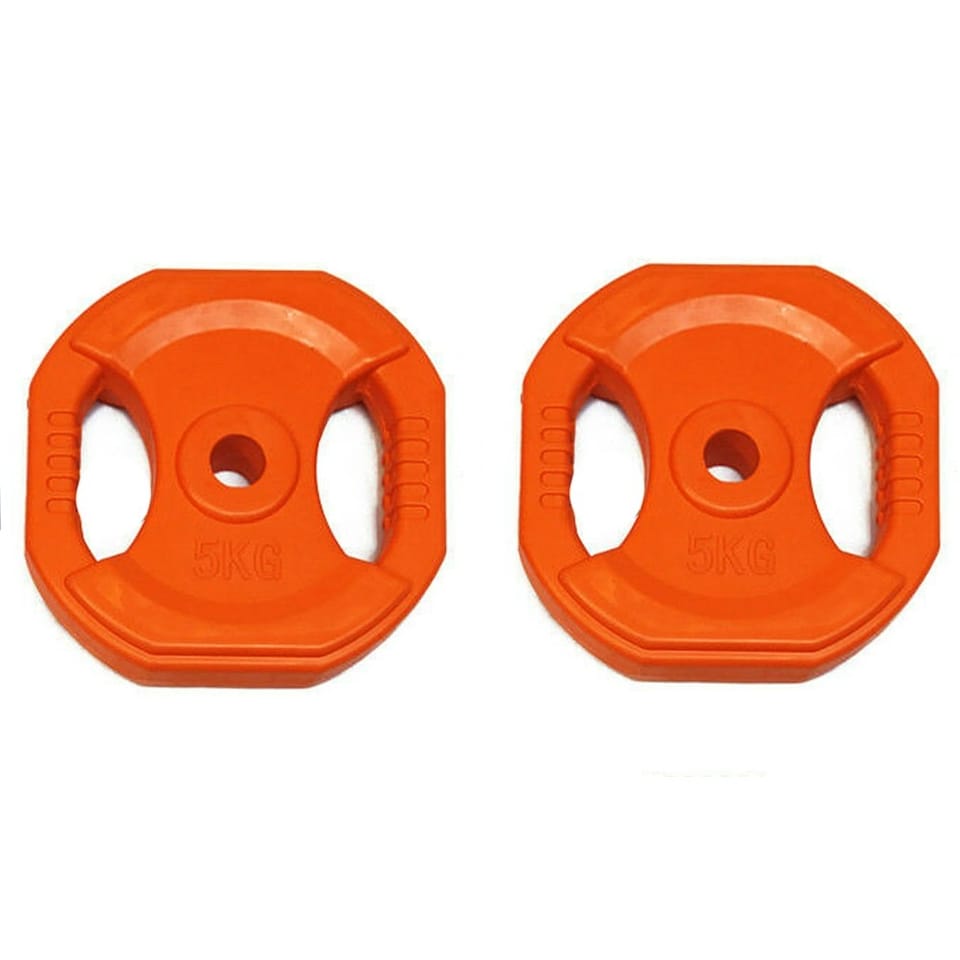 Body Pump 1" Vinyl Tri Grip Weight Plates - 2 X 5kg