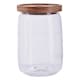 image 1 of Interiors By Premier Stylish Multipurpose 1260ml Storage Jar, Durable Glass Jar With Lid For Counter, Airtight Storage Jars