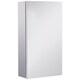 image 1 of HOMCOM Stainless Steel Wall-mounted Bathroom Mirror Storage Cabinet 300mm (W)