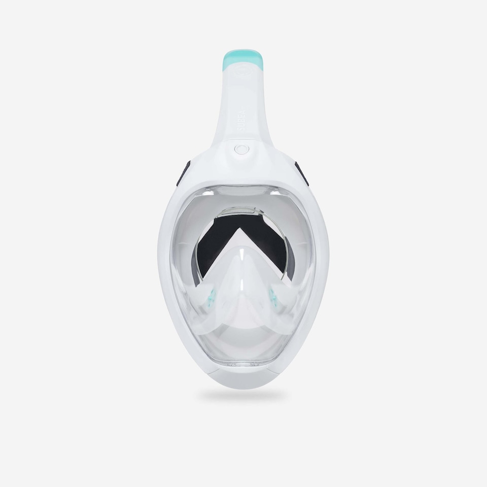 image 1 of Decathlon Adult Easybreath snorkelling surface mask grey