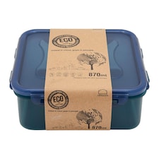 LocknLock Square Food Storage Container Airtight Lid BPA Free Leak Proof Dishwasher Safe Kitchen Plastic Box 870ml
