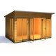 image 3 of Lela 12x8 Summerhouse - L282.1 x W371.4 x H227.5 cm Brown