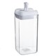 image 4 of Argon Tableware Flip Lock Plastic Food Storage Containers - 1.2 Litre - White - Pack of 6