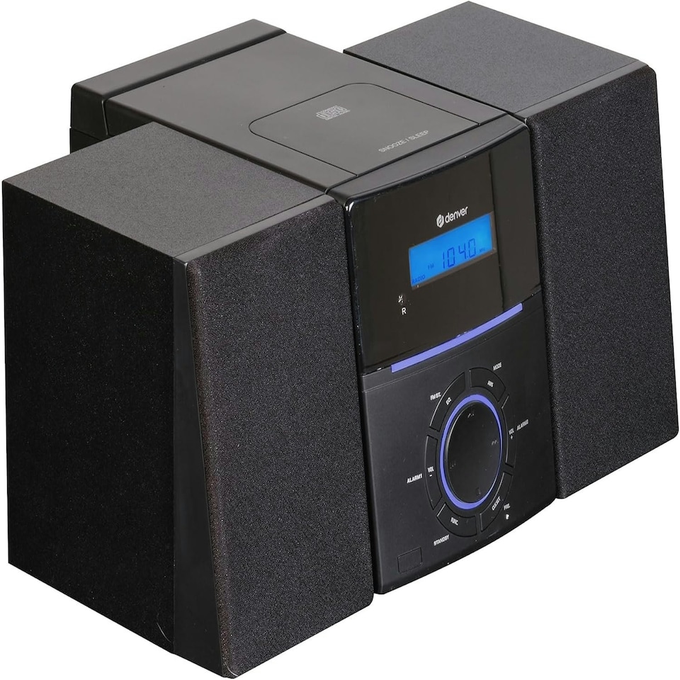 image 1 of Compact Micro HiFi System with CD, FM Radio & Alarm