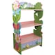 image 1 of Teamson Kids Magic Garden Kids Wooden 3-Tier Bookshelf with Storage Drawer