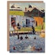 image 1 of William Glackens Art Card Bathing Hour Seaside Scene Painting