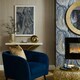 image 3 of Aurous Metallic Wallpaper in Gold Multi